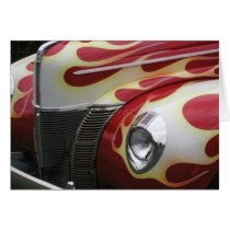 My Custom Hot Rod Greeting Card
