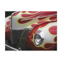 My Custom Hot Rod Postcard