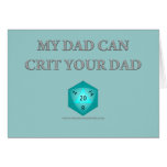 My Dad Can Crit Your Dad