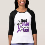 My Dad Is An Angel Pancreatic Cancer Tee Shirt