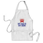My Dad Is My Hero aprons