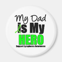 My Dad is My Hero Fridge Magnets