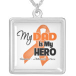 My Dad is My Hero - Leukaemia necklaces