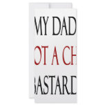 My Dad Is Not A Cheap Bastard rack cards