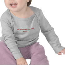 my dad reads banned books tee shirt