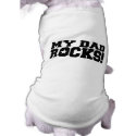 My Dad Rocks! pet clothing