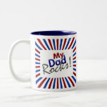 My Dad Rocks Photo Mug