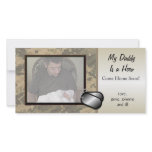 My Daddy Is a Hero - Customisable photo cards