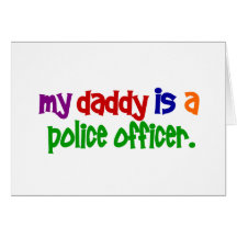 My Daddy Is A Police Officer 1 (Primary) Cards
