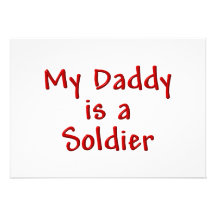 My Daddy is a Soldier Invite