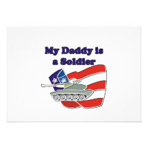 My Daddy is a Soldier Tank Custom Announcements