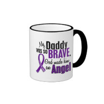 My Daddy Is An Angel Pancreatic Cancer Mugs