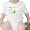 My daddy is an Irish Hunk Cute Kid t-shirts