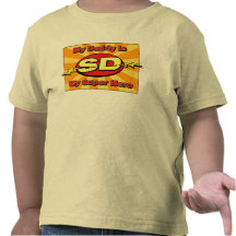 My Daddy is My Super Hero T-shirt