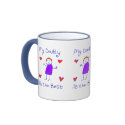 My Daddy is the Best mugs
