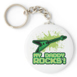 My Daddy Rocks! keychains