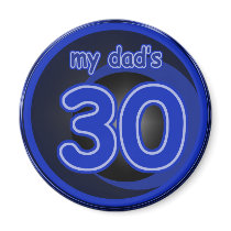 My Dad's is 30