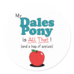 My Dales Pony is All That! Funny Pony stickers
