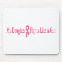 my daughter fights like a girl mouse mats