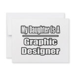 My Daughter Is A Graphic Designer invitations