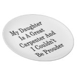 My Daughter Is A Great Carpenter And I Couldn't Be Dinner Plate