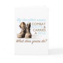 My Daughter Wears Combat Boots