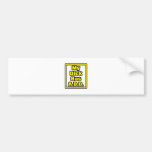 My Dick Has A.D.D Bumper Sticker