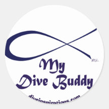 My Dive Buddy Sticker