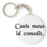 My dog ate it. keychains