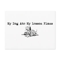 My Dog Ate My Lesson Plans