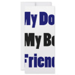 My Dog Is My Best Friend rack cards