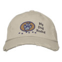 My Dog Rocks Embroidery on Hat embroidered hats