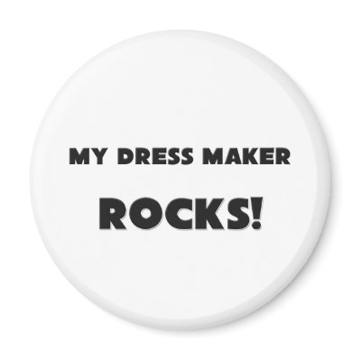MY Dress Maker ROCKS! Magnets by professions