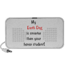 My Earth Dog is Smarter... Travel Speakers