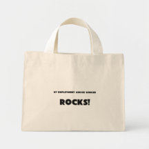 MY Employment Advice Worker ROCKS! Canvas Bag