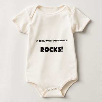 MY Equal Opportunities Officer ROCKS! Tee Shirts by professions