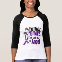 My Father Is An Angel Pancreatic Cancer T Shirt