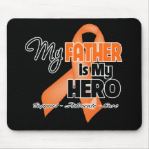 My Father is My Hero - Leukaemia Mousepads