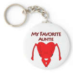 My Favorite Auntie Key Chains