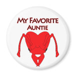 My Favorite Auntie Magnets
