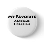 My Favourite Academic Librarian buttons