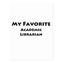 My Favourite Academic Librarian Postcards