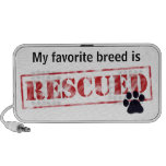My Favourite Breed Is Rescued Mini Speakers