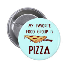 My Favourite Food Group is Pizza Pin