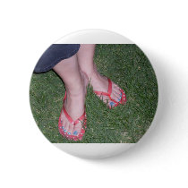 MY FEET IN THE GRASS PIN