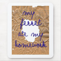 My Ferret Ate My Homework Use Pad