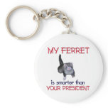 My Ferret Smarter keychains