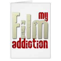 My Film Addiction Greeting Cards
