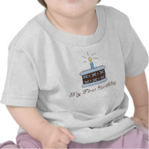 My First Birthday Cake Boy T shirt