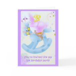 My first birthday party cards